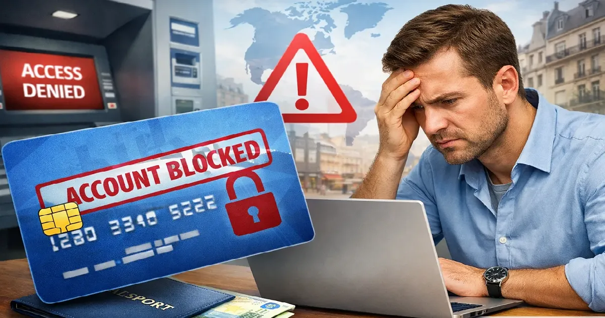 Заблокировали банковский счёт: что делать релоканту за границей
